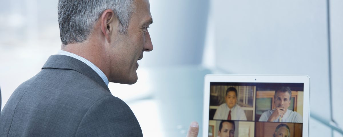 La teleconferencia es una parte del pervasive video