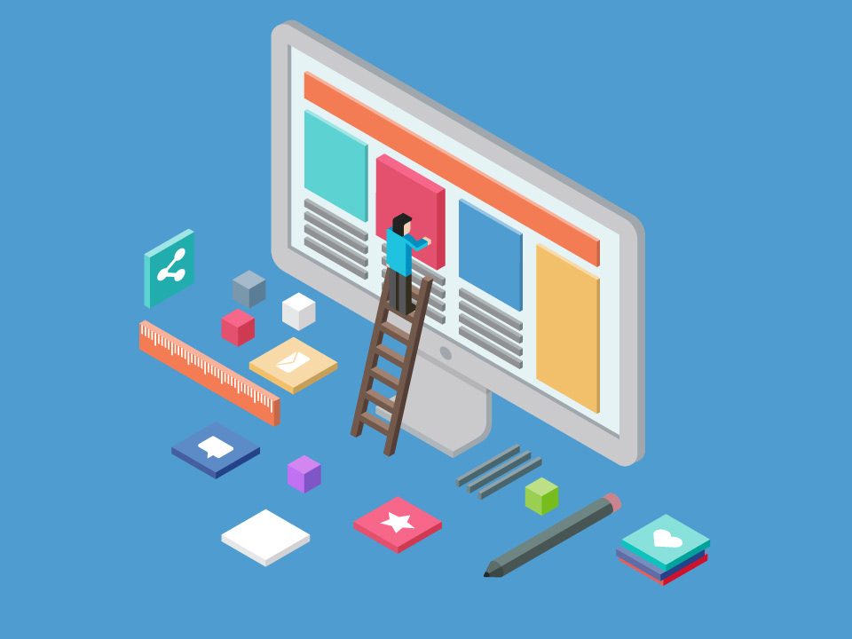 landing page under construction