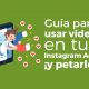 video en instagram ads