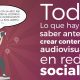 creación de contenidos audiovisuales para redes sociales